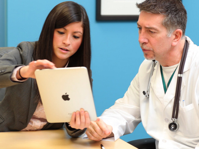 edetailing visita médica con ipad